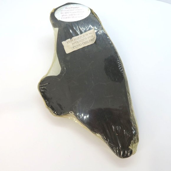 Vintage Wooden Parrot Puzzle Small 8 x 4 Made in Hawaii New Old Stock - Picture 8 of 9